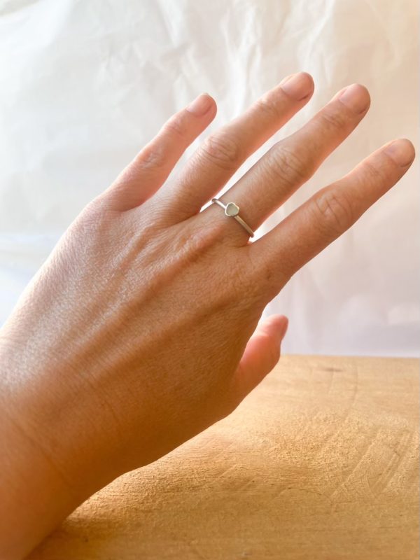 Stacking ring mini hartje - Afbeelding 4
