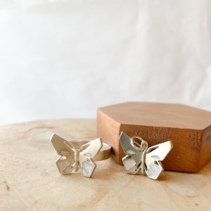 Summer duo: ring en hanger vlinder