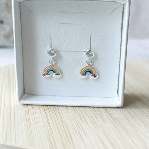 Kinderoorbellen bengelende regenbogen
